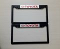 TOYOTA-Car Number Plate Frame, Car License plate- (2PC/SET). 
