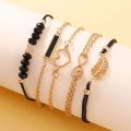 6pcs Set Womens Watches Ladies Fashion Butterfly Watch New Simple Casual Womens Analog WristWatch Bracelet Gift No Box. 
