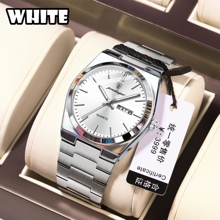 POEDAGAR%20930%20Men's%20Luxury%20Stainless%20Steel%20Quartz%20Watch%20%E2%80%93%20Luminous%20Dial%20with%20Date%20&%20Day%20Display%20-%20Image%205