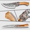 Handmade Faucet Forged Knife Handmade Butcher Special Stainless Steel Bone Knife Peeling Meat Cleaver Sharp Fruit Slicing Knife. 