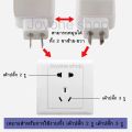 E27 lamp holder plug socket type with switch. 