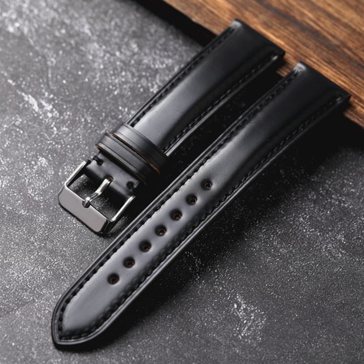 Luxury%20Leather%20Handmad%20Japanese%20Horse%20Hip%20Leather%20Bracelet%2018%2019%2020%2021%2022MM%20Black%20Vintage%20Men's%20Watchband,%20Vintage%20Soft%20Bracelet%20-%20Image%207