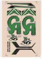 CA 56 Babar azam edition sticker premium quality for bats. 