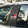 Car B-pillar Decal Auto Center Pillar Sticker Cover Scratches Decor For Toyota GR86 Corolla Supra Yaris Agya Aqua Camry C-HR. 