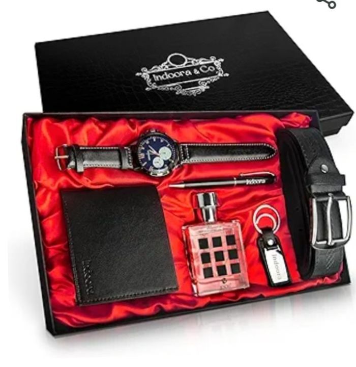 6 in 1 Men's Gift Sets for Birthday, Wedding, Anniversary and for all occasions.