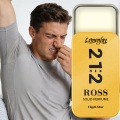 Lemonfay 212 Men Ross Solid Perfume - 15g Long-Lasting Portable Pocket Cologne for Men, Travel-Size Fragrance Balm. 