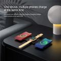 3 in 1 Wireless Charger Pad Stand Magnetic Fast Charging Dock Station for iPhone 15 14 13 12 11 8 Apple Watch Airpods Pro. 
