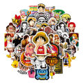 10/30/50pcs ONE PIECE Anime Stickers Cartoon Luffy Waterproof Sticker for Scrapbook Motorcycle Laptop Cool Graffiti Sticker Gift. 