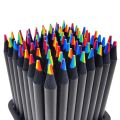 12PCS Rainbow Pencil Colorful Pencil 7-Color Wood Colorful Black Wood Painting Supplies Christmas Halloween Black Friday Gift. 