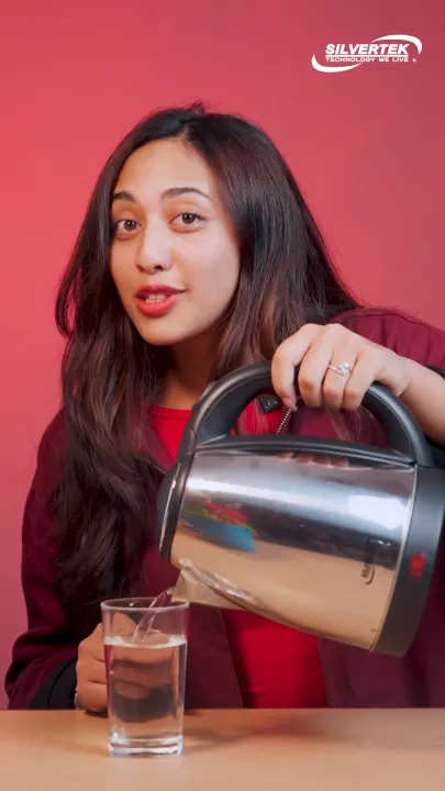 Silvertek Electric Kettle 2 Ltr | Stainless Steel | Autocut | Indicator ...