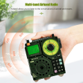 Retekess TR112 Radios Portable AM FM Radio Receiver Ham Radio Emergency Amateur Shortwave Radio SW AIR Band VHF WB Alarm Clock. 