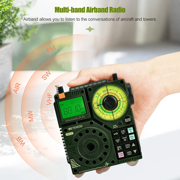 Retekess%20TR112%20Radios%20Portable%20AM%20FM%20Radio%20Receiver%20Ham%20Radio%20Emergency%20Amateur%20Shortwave%20Radio%20SW%20AIR%20Band%20VHF%20WB%20Alarm%20Clock%20-%20Image%202