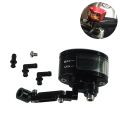Universal  CNC Aluminum Alloy Motorcycle Motorbike Brake Clutch Tank Cylinder Fluid Oil Reservoir Cup For Honda Yamaha Suzuki. 
