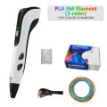 NEW 3D Printing Pen 3d Pen Set for Kids Chidren Child's Birthday Christmas Creative DIY  LCD Display with PLA Filament. 