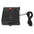 Car Radio Speaker Stable Clear Sound External Communications Speaker with Base for Yaesu for Kenwood for ICOM External Speaker. 