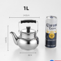 7R0 (Ready to Ship) Tea Pot, Stainless Steel Teapot, Hot Water Kettle, Camping Kettle, Portable Kettle, Tea Maker, 304 Food Grade Stainless Steel Material.. 