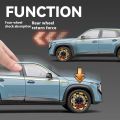 New 1:24 BMW XM Alloy Metal Diecast Model Car Casting Sound And Light Children's Toys Gift With Kids Collectibles Hobbies Gifts.