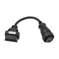 Truck OBD2 16pin Female OBD Extension Cable For SCANIA Truck 16 Pin Male OBD2 Connector Suitable Scanner Diagnostic Tool. 