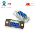 DB9 connector, DB 9 pin RS232 male female to female extension socket, ready to ship in Thailand. 