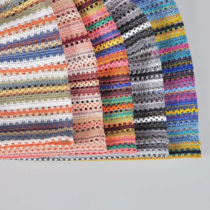 Trendy%20Boho%20Style%20Breathable%20Knitted%20Beanie%20Striped%20Openwork%20Summer%20Hat%20Soft%20Comfort%20Stylish%20For%20Outdoor%20Women%20And%20Girls%20-%20Image%204