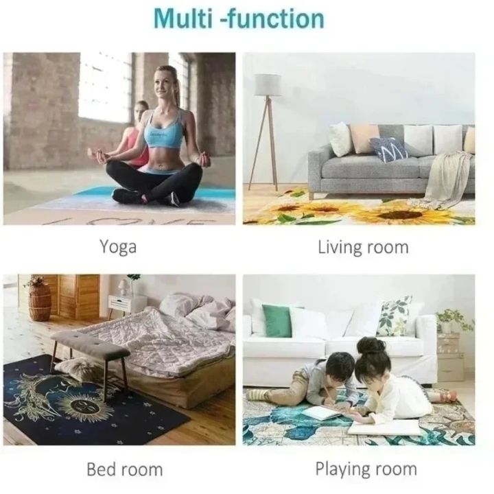 Educational ABC Number Kids Room Large Carpet Colorful Alphabet Animal ...