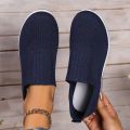 New Fashion Women Mesh Breathable Vulcanized Sneakers Woman Platform Solid Color Casual Shoes Ladies Wedges Walking Shoes. 