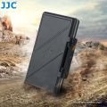 JJC 30 Slots Micro SD Card Case with Label Water Resistant Shockproof Micro SD Card Holder MicroSDHC/MicroSDXC/Micro SD Card. 