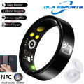 Smart Ring NFC New Heart Rate And Health Monitor Smartring Men Women 5TAM Waterproof Multi Sport Modes Smart Access Control Ring. 