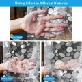 Bathroom Shower Curtain Transparent Lining Waterproof Bathtub Bathing Cover PEVA Mildew Proof Cobblestone Curtain with Hooks. 