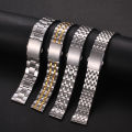 Stainless Steel Watch Band Universal Strap Folding Safety Buckle for Women Bracelet Strap18mm 20mm 22mm Watch Belt Accessories.