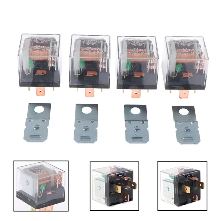 5Pin%204Pin%20Waterproof%20Automotive%20Relay%2012V%20100A%20SPDT%20Random%20Color%20Car%20Control%20Device%20Car%20Relays%20DC%2024V%20High%20Capacity%20Switching%20-%20Image%203