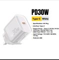 Essager 30W GaN Type C to C Charger PD 3.0 Fast Charge Phone QC 3.0 Quick Chargers For iPhone or Android.