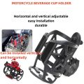 Motorcycle Cup Holder Drink Suitable For Motorcycle Modified Water Cup Holder Bumper Kettle Holder. 