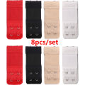 8/6Pcs Adjust Lengthen Bra Extenders Hook Nylon Women Bra Extension Expand Underwear Female Lingerie Bra Intimates Accessories. 