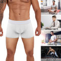 Men Hip Lift Body Shaper Sponge Fake Butt Padded Boxer Briefs Hollow out Breathable Slimming Underwear Body Shaping Enhancement.