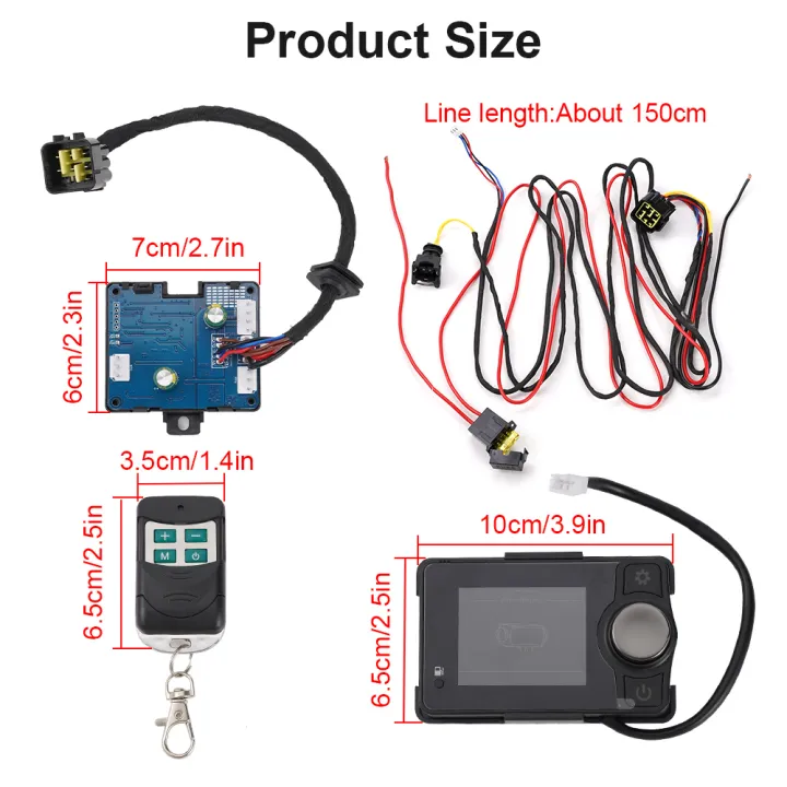 General%20Wiring%20Harness%20For%205KW%20Bluetooth%20Mainboard%20Switch%20Remote%20Control%20Wiring%20Harness%20Combination%20%20Parking%20Heater%20Accessories%20-%20Image%202