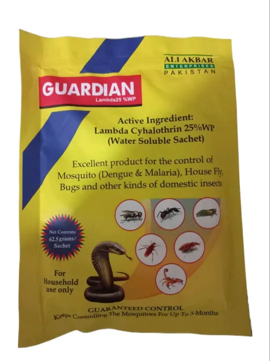 Guardian Insect Ali Guardian 25% Lambda cyhalothrin For mosquitoes, houseflies, bugs, and ...