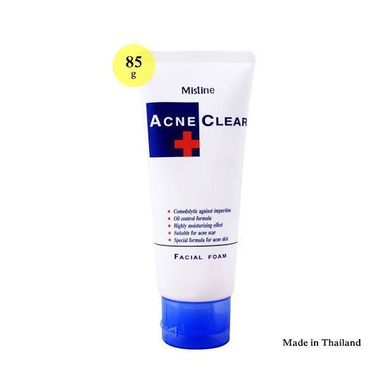 International Product Mistine Acne Clear Facial Foam Face Wash - 85Gm (Made In Thailand) - Face Wash