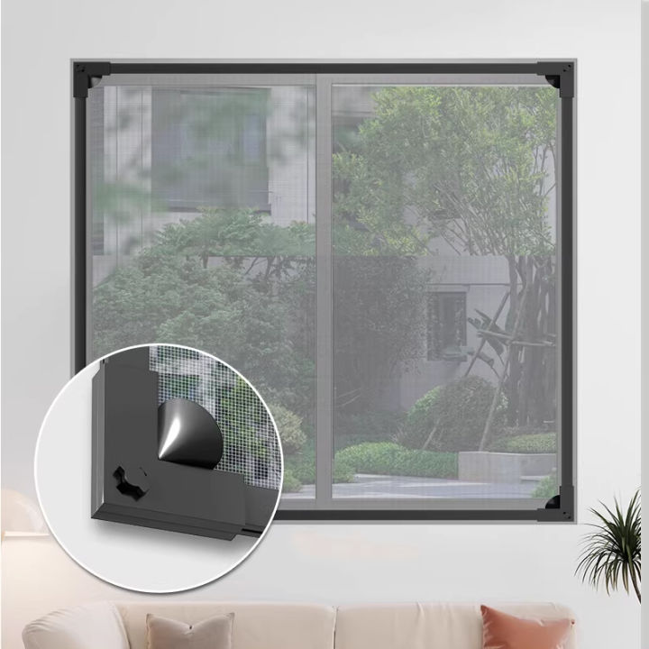 2026%20DIY%20Custom%20Size%20Lockable,%20Windproof%20Magnetic%20Screen%20Window,%20Self-Adhesive%20Mosquito%20Net%20Curtain,%20Invisible,%20Household%20Magnet%20-%20Image%204