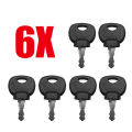 1/6/10pcs 14607 Ignition Key for Jcb Bomag Hatz Manitou Tractor SP Excavator Heavy Equipment Ignition Start Switch Door Lock.