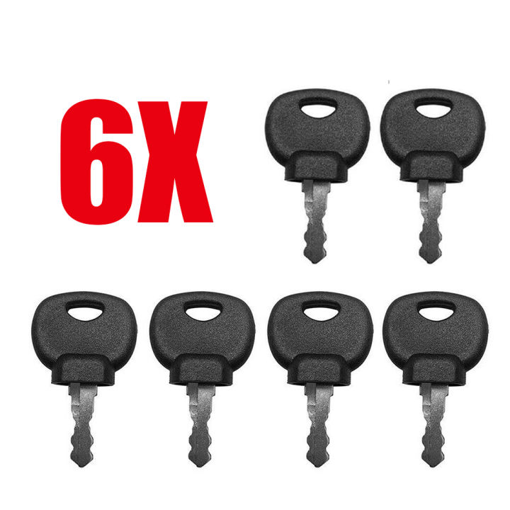 1/6/10pcs%2014607%20Ignition%20Key%20for%20Jcb%20Bomag%20Hatz%20Manitou%20Tractor%20SP%20Excavator%20Heavy%20Equipment%20Ignition%20Start%20Switch%20Door%20Lock%20-%20Image%202