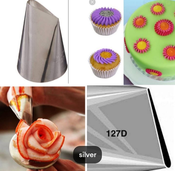 Cupcake Cake Flower Making Nozzle Nozzle Design Rose Petal Nozzle