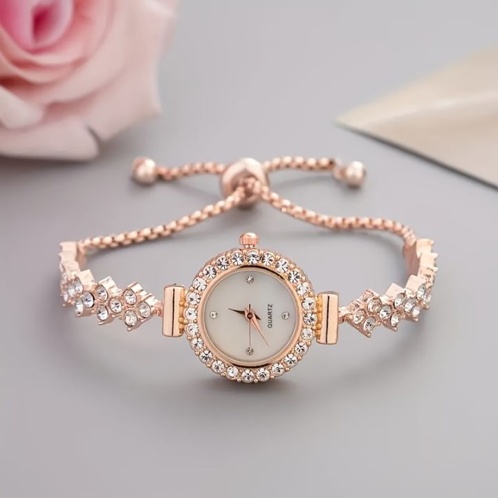 1%20piece%20of%20elegant%20women's%20quartz%20watch,%20paired%20with%20luxurious%20rhinestone%20embellishment%20-%20gold%20simulated%20bracelet%20-%20Image%202