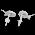 1 set Toilet Seat Hinge Bolts Screw Fixing Fitting Kit Accessories. 