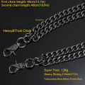 Punk Waist Chain Wallet Chain for Men Women Long Pocket Keychain with Lobster Clasps for Keys Jeans Pants Belt.