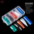TP New 60pcs/75pcs Dual Nail Forms Quick Building Gel Mold Full Cover Acrylic False Nail Tips Top Forms Extension Manicure Tools. 