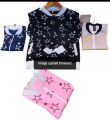 Women's Star Print Fleece Jacket - Double Lining, Winter Warmth, 3 Colors. 