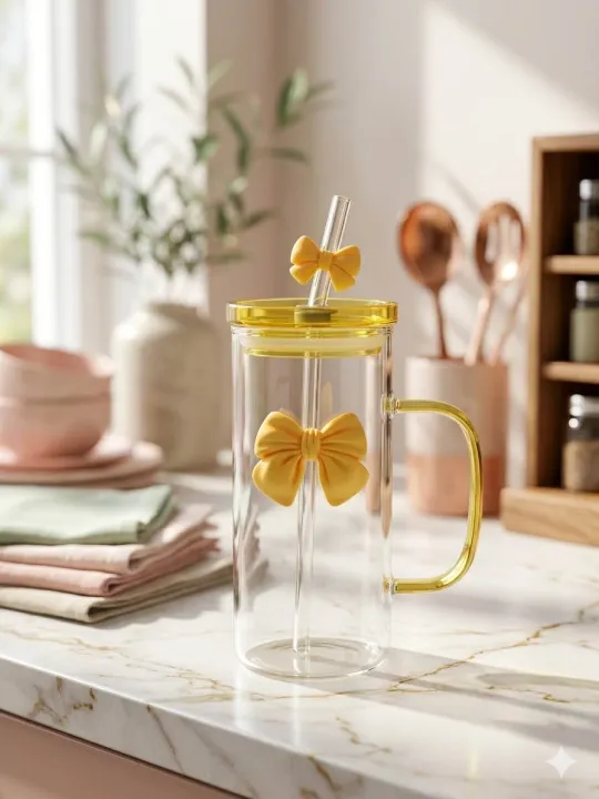 Cute%20Bow%20Glass%20Tumbler%20with%20Straw%20&%20Handle%20%E2%80%93%20400ml%20Aesthetic%20Iced%20Coffee%20Mug,%20Heat-Resistant%20Clear%20Borosilicate%20Glass%20Cup%20for%20Juice,%20Smoothies%20&%20Tea%20m%20-%20Image%202