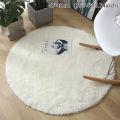 Plush Carpet Fluffy Wool Rug Living Room Carpets Faux Fur Round Mat Kids Room Long Plush Rugs Home Bedroom Decor Shaggy Carpet. 
