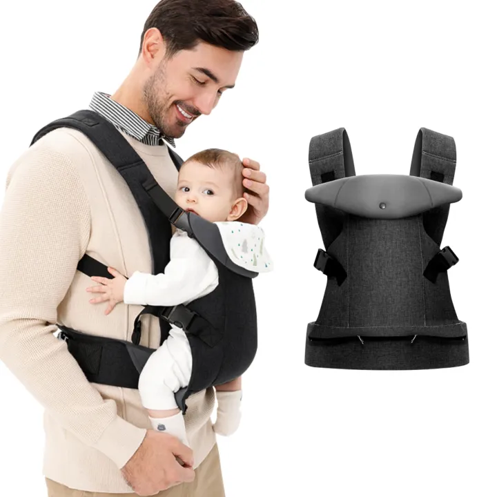 Baby%20Carrier%20Newborns%20To%20Toddler%207-45lbs%20All%20Seasons%20Foldable%20Baby%20Carriers%20Front%20and%20Back%20with%20Hip%20Seat%20Lumbar%20Support%20-%20Image%207